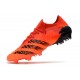 Adidas Predator Freak .1 Low FG Orange Black Soccer Cleats