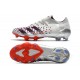 Adidas Predator Freak .1 Low FG Silver Orange Black Soccer Cleats