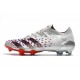 Adidas Predator Freak .1 Low FG Silver Orange Black Soccer Cleats