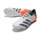 Adidas Predator Freak .1 Low FG White Orange Black Soccer Cleats