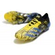 Adidas Predator Freak .1 Low FG Yellow Blue Soccer Cleats