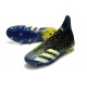 Adidas Predator Freak FG Black Green White High Soccer Cleats