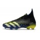 Adidas Predator Freak FG Black Green White High Soccer Cleats