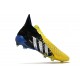 Adidas Predator Freak FG Black Yellow Silver Blue High Soccer Cleats