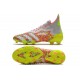 Adidas Predator Freak FG Yellow Green Orange Silver High Soccer Cleats