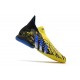 Adidas Predator Freak IC Black Yellow Blue High Soccer Cleats