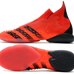 Adidas Predator Freak IC Orange Black High Soccer Cleats