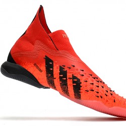 Adidas Predator Freak IC Orange Black High Soccer Cleats