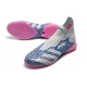 Adidas Predator Freak IC Silver Blue Pink Blue High Soccer Cleats