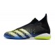 Adidas Predator Freak IC Yellow Black Blue High Soccer Cleats