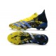 Adidas Predator Freak.1 FG Black Yellow Blue Low Soccer Cleats