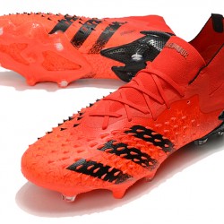 Adidas Predator Freak.1 FG Orange Black Low Soccer Cleats