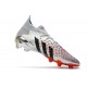 Adidas Predator Freak.1 Silver Orange Black Low Soccer Cleats