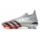 Adidas Predator Freak.1 Silver Orange Black Low Soccer Cleats