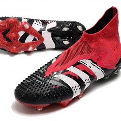 Adidas Predator Mutator 20 FG Black Red White High Soccer Cleats