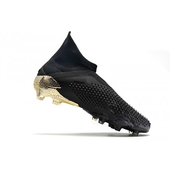 Adidas Predator Mutator 20 FG Silver Black High Soccer Cleats