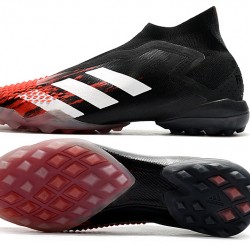 Adidas Predator Mutator 20 TF Black Red White Soccer Cleats