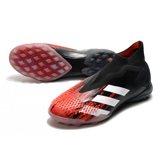 Adidas Predator Mutator 20 TF Black Red White Soccer Cleats