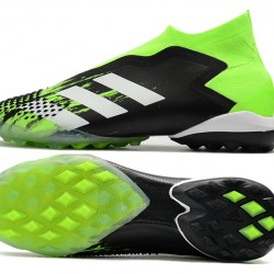 Adidas Predator Mutator 20 TF Black White Green Soccer Cleats