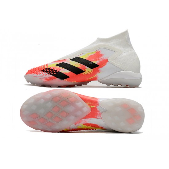 Adidas Predator Mutator 20 TF White Orange Black Soccer Cleats