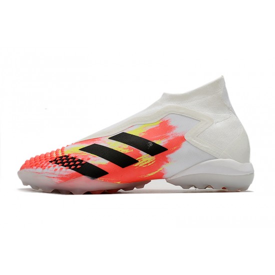 Adidas Predator Mutator 20 TF White Orange Black Soccer Cleats