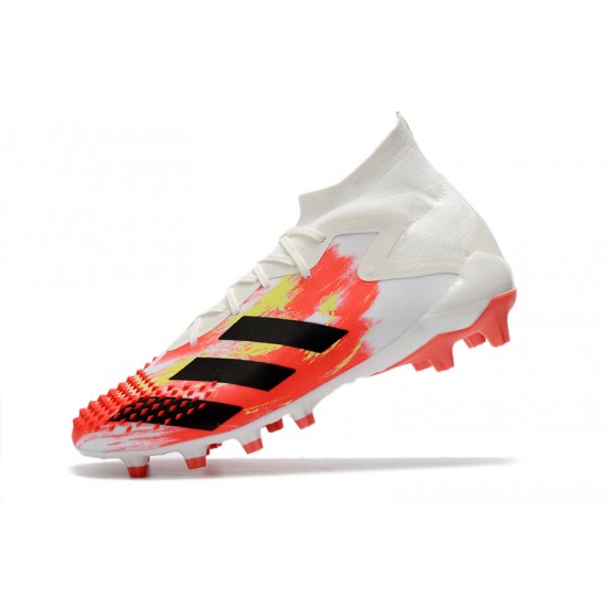 Adidas Predator Mutator 20.1 AG Beige White Black Orange Soccer Cleats