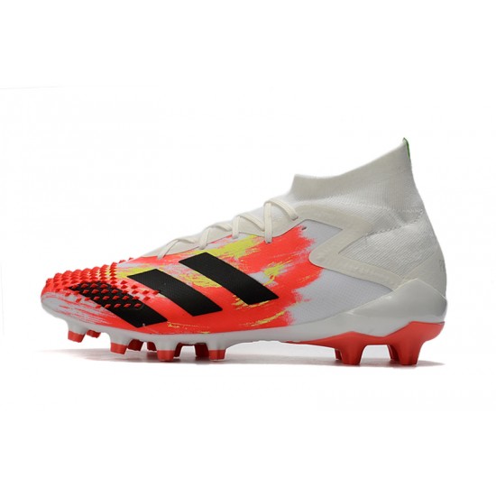 Adidas Predator Mutator 20.1 AG Beige White Black Orange Soccer Cleats