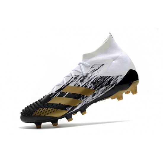 Adidas Predator Mutator 20.1 AG Black Gold White Soccer Cleats