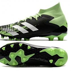 Adidas Predator Mutator 20.1 AG Black White Green Soccer Cleats