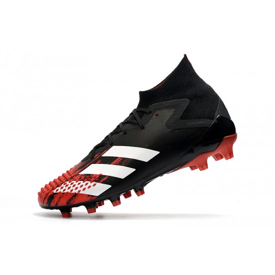 Adidas Predator Mutator 20.1 AG Black White Orange Soccer Cleats