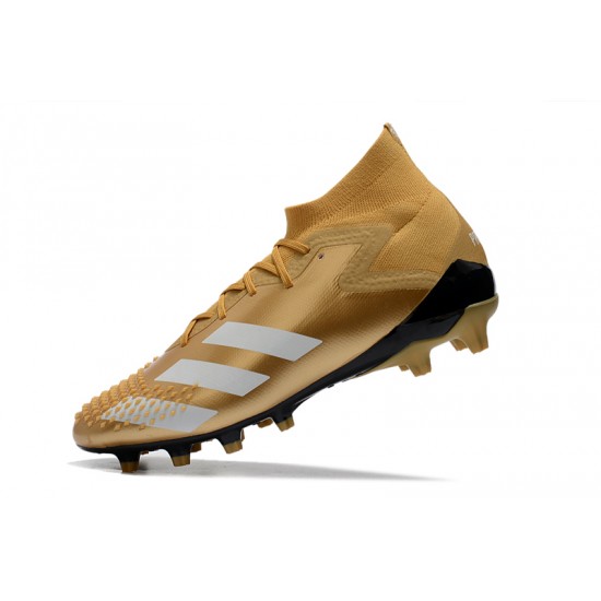 Adidas Predator Mutator 20.1 AG Gold White Black Soccer Cleats
