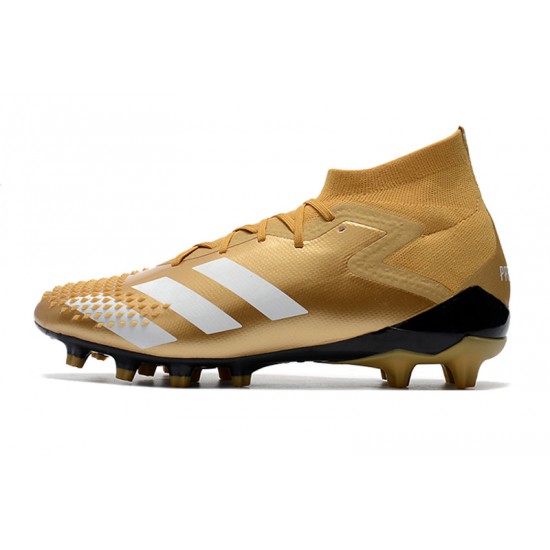 Adidas Predator Mutator 20.1 AG Gold White Black Soccer Cleats