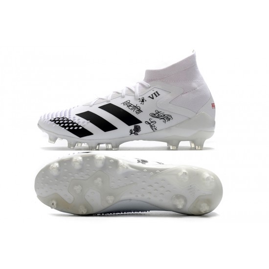 Adidas Predator Mutator 20.1 AG White Black Soccer Cleats