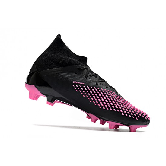 Adidas Predator Mutator 20.1 High AG Black Pink Soccer Cleats