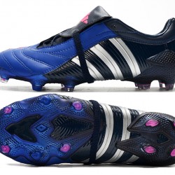 Adidas Predator Pulse Low FG UCL Black Blue Silver Soccer Cleats