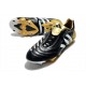 Adidas Predator Pulse Low FG UCL Black Yellow White Soccer Cleats