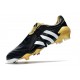 Adidas Predator Pulse Low FG UCL Black Yellow White Soccer Cleats