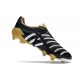 Adidas Predator Pulse Low FG UCL Black Yellow White Soccer Cleats