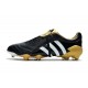 Adidas Predator Pulse Low FG UCL Black Yellow White Soccer Cleats