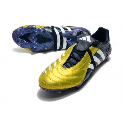 Adidas Predator Pulse Low FG UCL Gold Black White Soccer Cleats