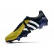 Adidas Predator Pulse Low FG UCL Gold Black White Soccer Cleats