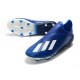 Adidas X 19 FG Blue White Soccer Cleats