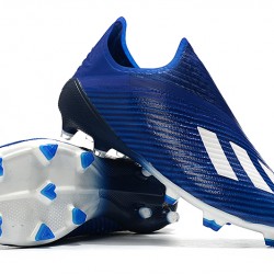 Adidas X 19 FG Blue White Soccer Cleats