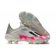 Adidas X 19 FG Silver Peach Black Soccer Cleats