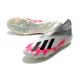 Adidas X 19 FG Silver Peach Black Soccer Cleats