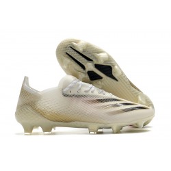 Adidas X Ghosted 1 FG Beige Black Soccer Cleats