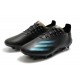 Adidas X Ghosted 1 FG Black Blue Soccer Cleats