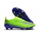 Adidas X Ghosted 1 FG Green Blue Black Soccer Cleats