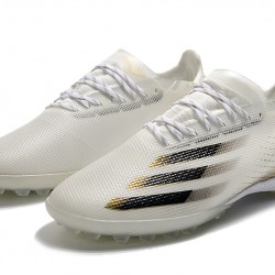 Adidas X Ghosted 1 TF Beige Black Soccer Cleats