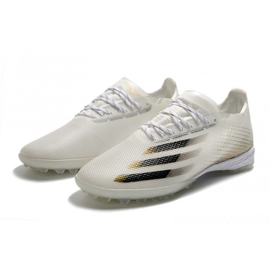 Adidas X Ghosted 1 TF Beige Black Soccer Cleats